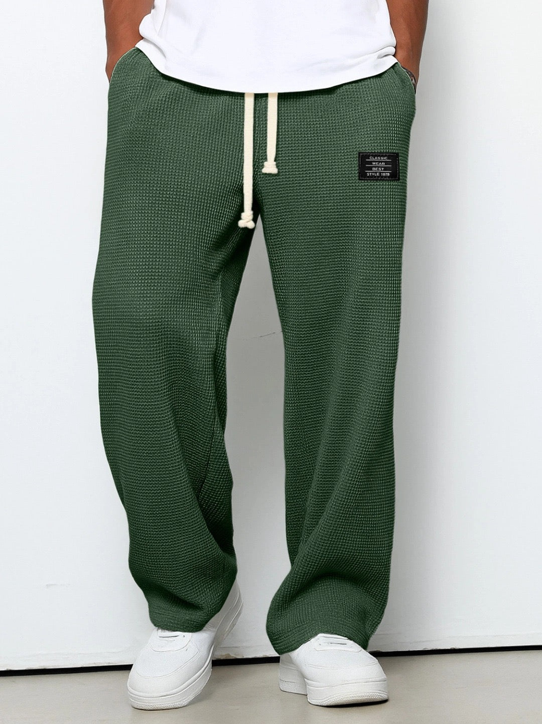 Relaxed Fit Casual Pants