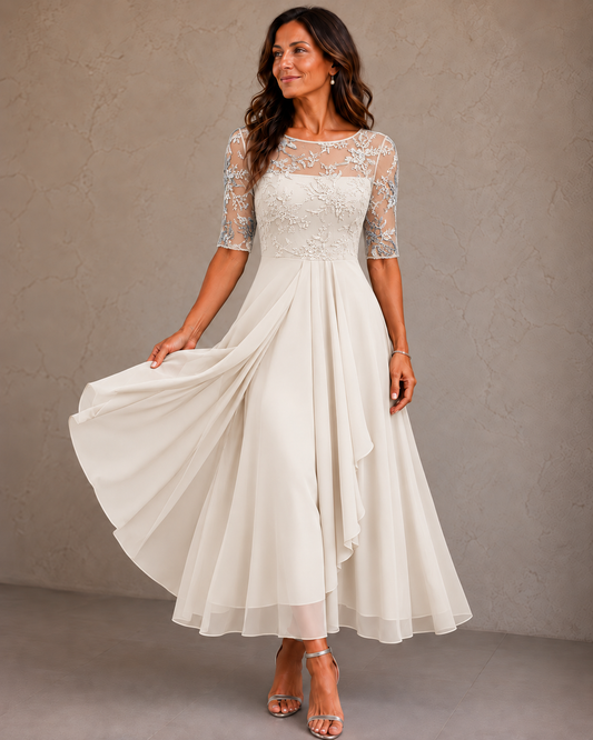 Vestido Rosalie Vaporoso de Gasa