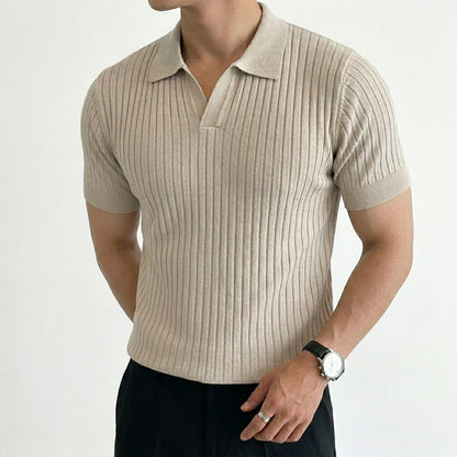 Polo testurizzata premium