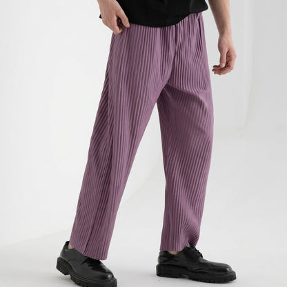 Business Casual Pleated Trousers