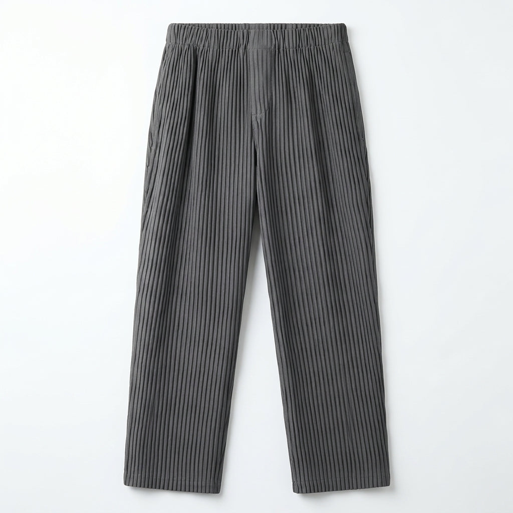Business Casual Pleated Trousers