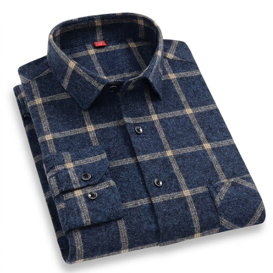 Camisa de Cuadros de Algodón ML
