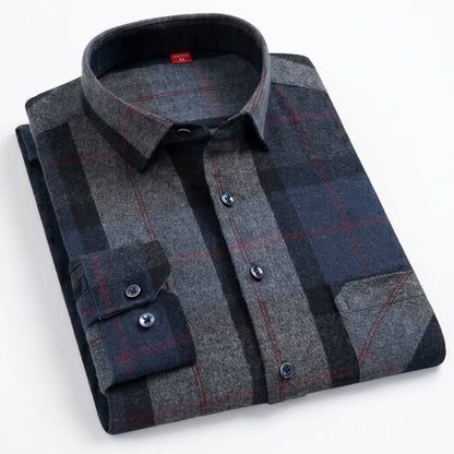 Camisa de Cuadros de Algodón ML