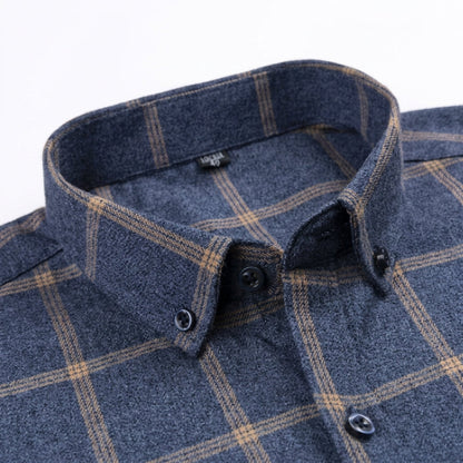 Camisa de Cuadros de Algodón ML