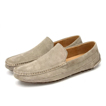 Suede Boat Loafers
