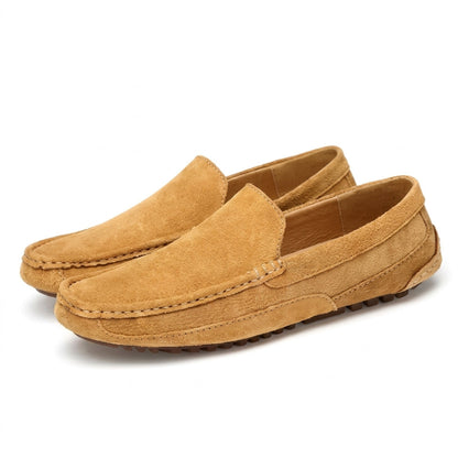 Suede Boat Loafers