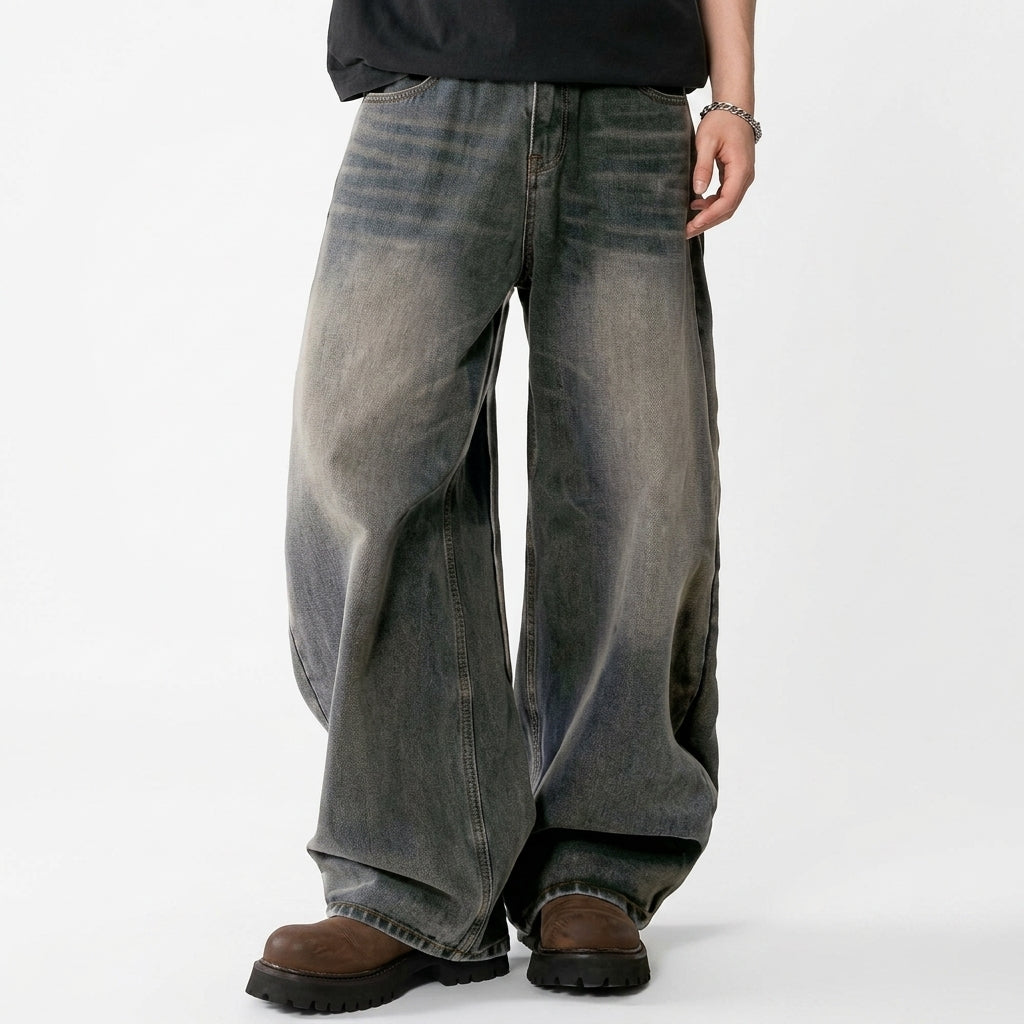 Urban Style Wide-Leg Jeans