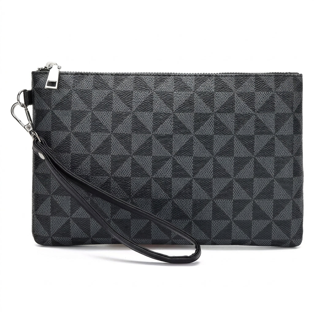 Geometric Print Handbag