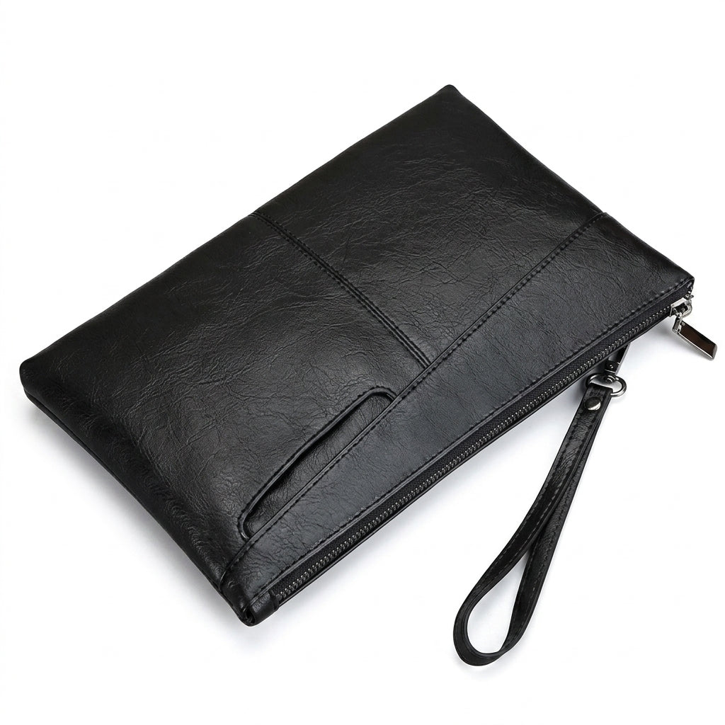 Bolso de Mano de Piel Sintética