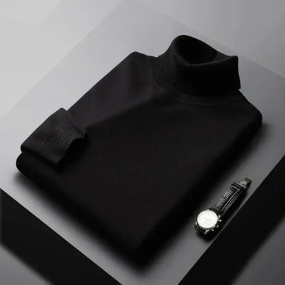 Jersey de Cuello Alto de Cachemira