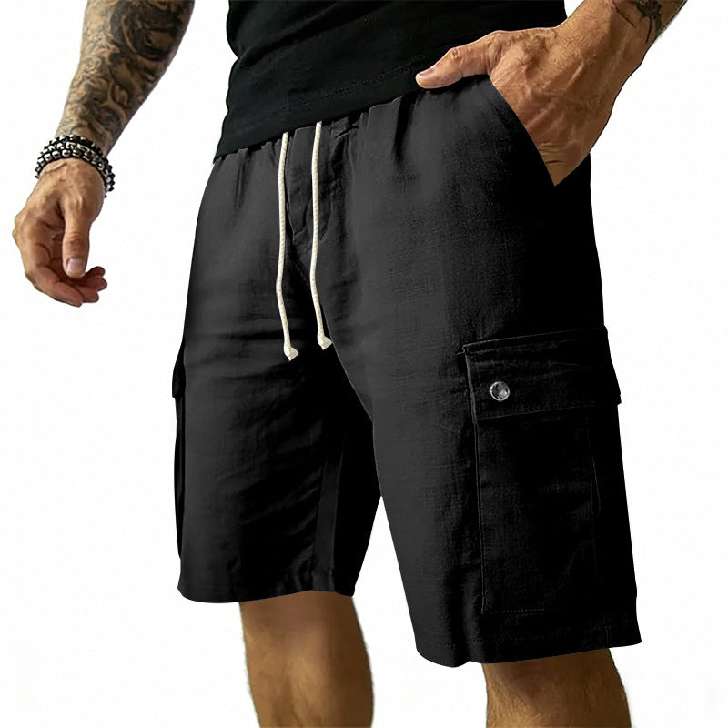 Lucas | Pantalones Cargo Cortos Ligeros para Hombre