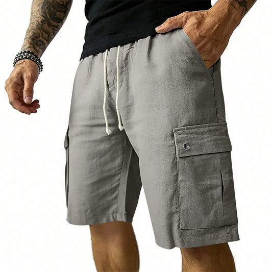 Lucas | Pantalones Cargo Cortos Ligeros para Hombre