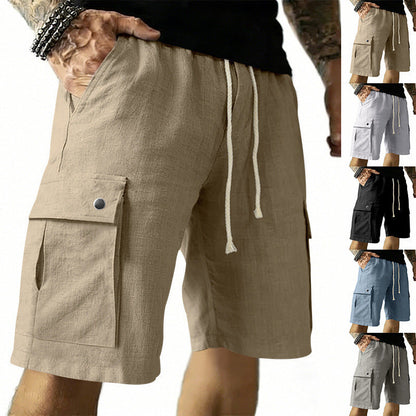 Lucas | Pantalones Cargo Cortos Ligeros para Hombre