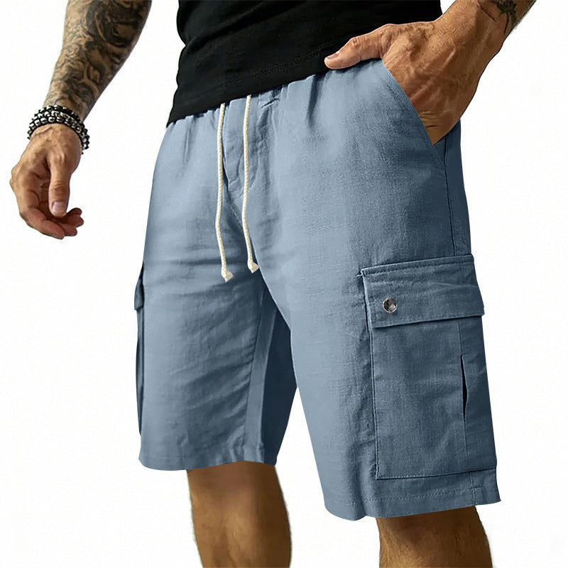 Lucas | Pantalones Cargo Cortos Ligeros para Hombre