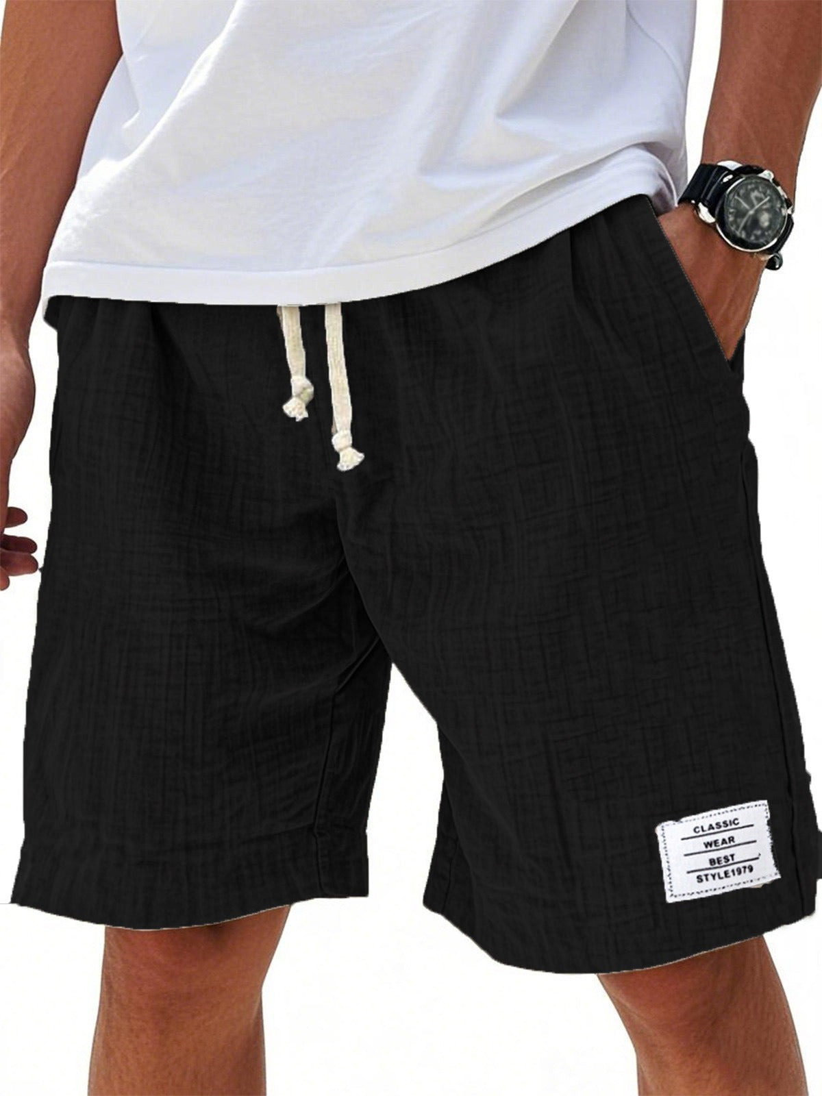 Lucas | Pantalones Cortos Ligeros y Casuales de Corte Amplio para Hombre