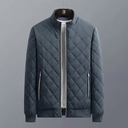 Quilted Winter Bomber Jacket