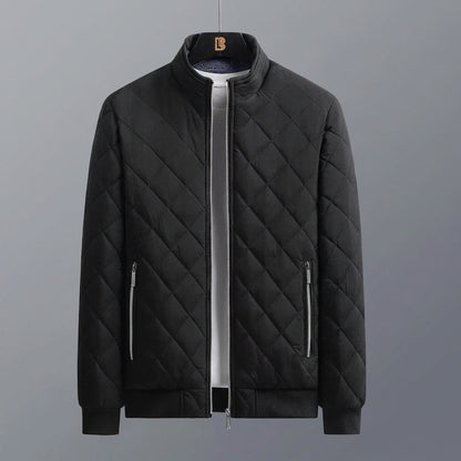 Quilted Winter Bomber Jacket
