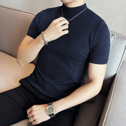 Fitted Turtleneck Sweater