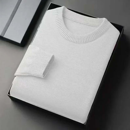 Jersey de Punto con Cuello Redondo