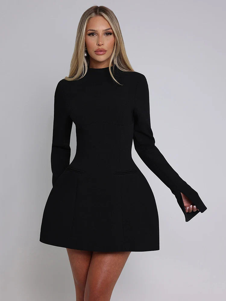 MARCELA | VESTIDO MINI ELEGANTE