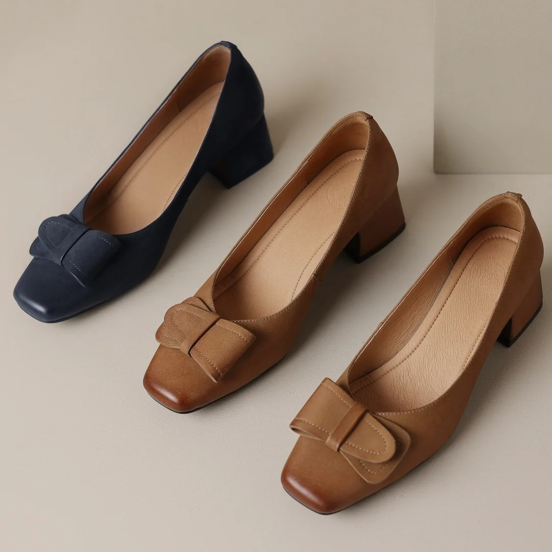 Rosela | Tacones de Cuero Cómodos