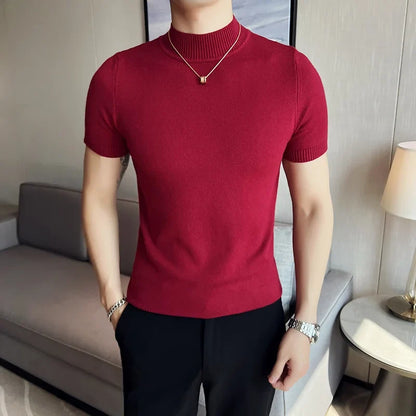 Fitted Turtleneck Sweater