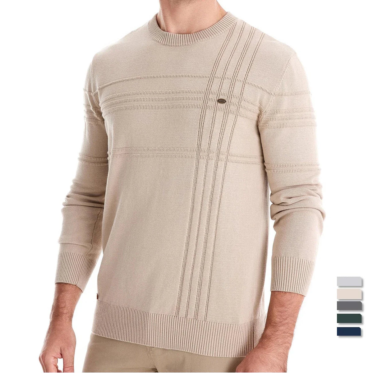 Jersey de Punto de Rayas