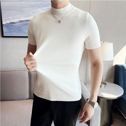 Fitted Turtleneck Sweater