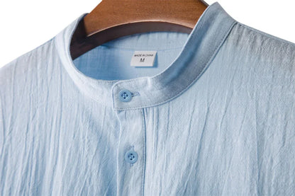 KEVIN | CAMISA HENLEY DE LINO