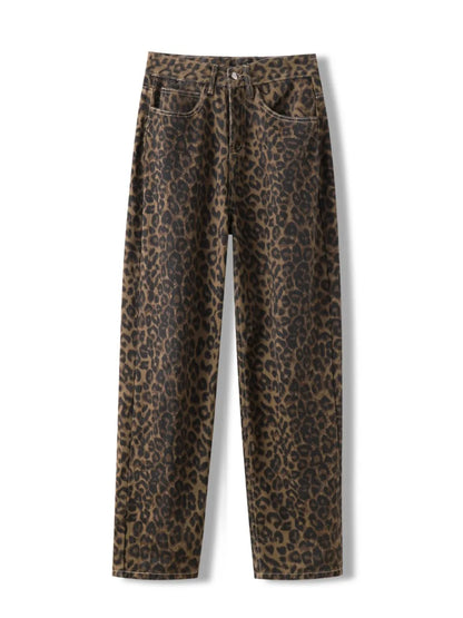 VALENTINA | JEANS ESTAMPADO LEOPARDO