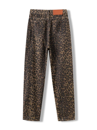 VALENTINA | JEANS ESTAMPADO LEOPARDO