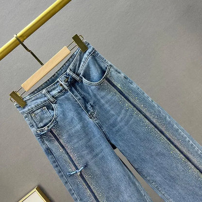 SOFÍA | JEANS DENIM CON BRILLOS