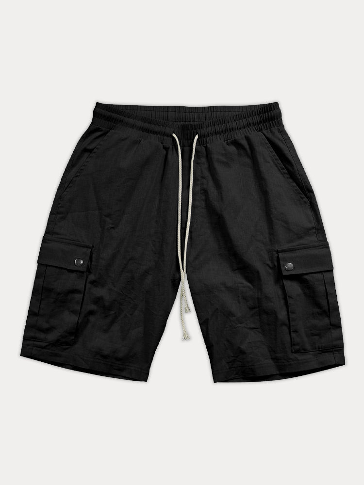 Lucas | Pantalones Cargo Cortos de Algodón Esencial