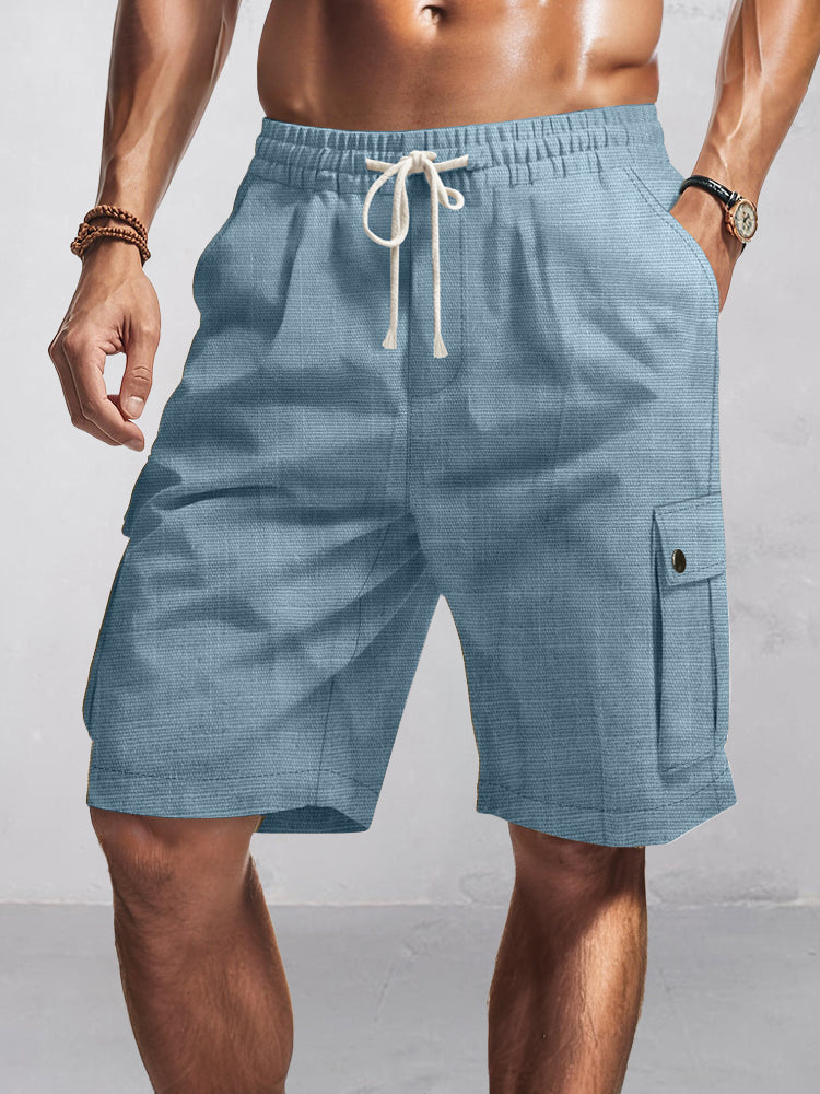 Lucas | Pantalones Cargo Cortos de Algodón Esencial