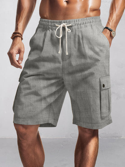 Lucas | Pantalones Cargo Cortos de Algodón Esencial
