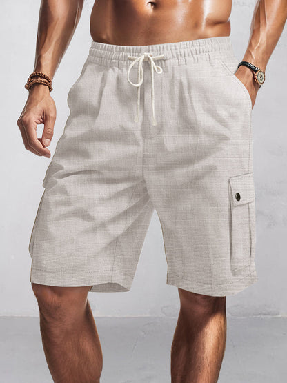 Lucas | Pantalones Cargo Cortos de Algodón Esencial