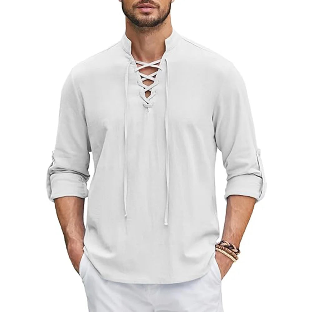BRUNO | CAMISA RENACENTISTA DE MANGA LARGA