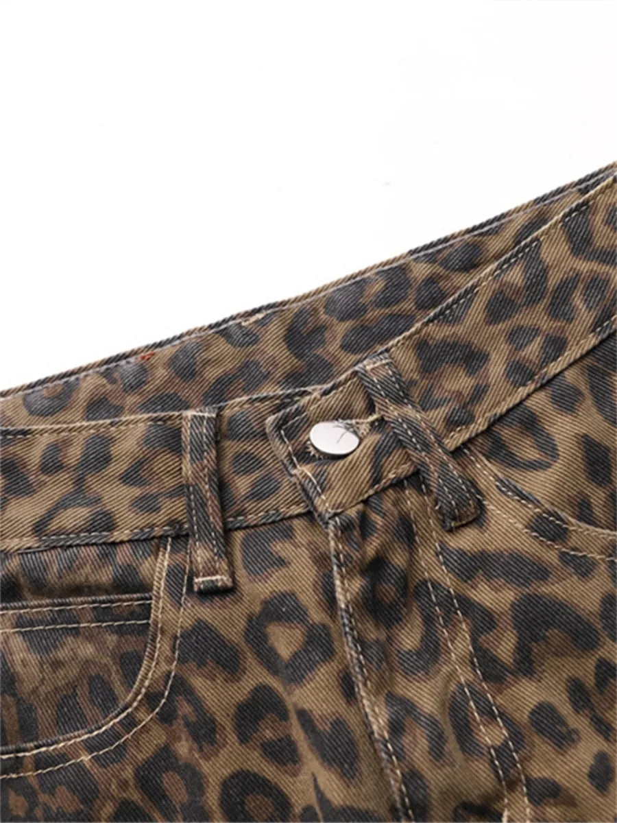 VALENTINA | JEANS ESTAMPADO LEOPARDO