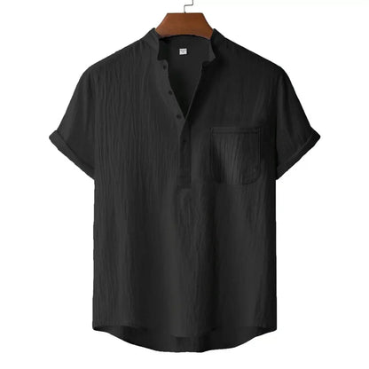 KEVIN | CAMISA HENLEY DE LINO