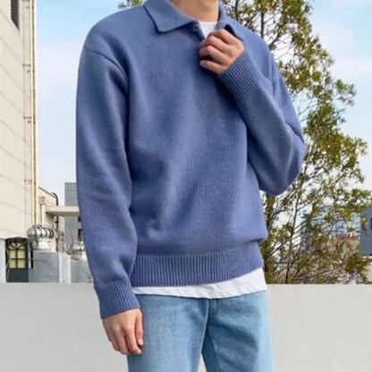 Jersey con Cuello de Solapa