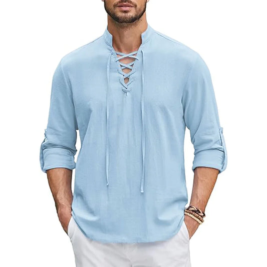 Bruno | Camisa Renacentista de Manga Larga
