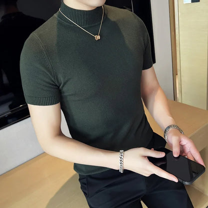 Fitted Turtleneck Sweater