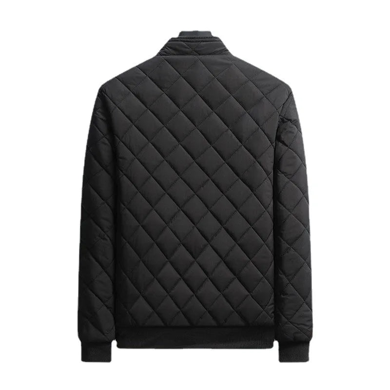 Quilted Winter Bomber Jacket