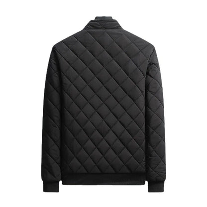 Quilted Winter Bomber Jacket
