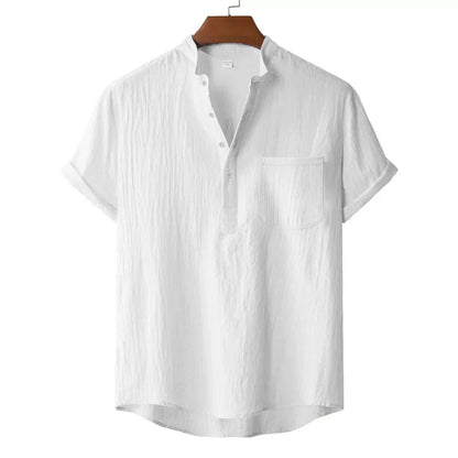 KEVIN | CAMISA HENLEY DE LINO