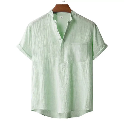 KEVIN | CAMISA HENLEY DE LINO