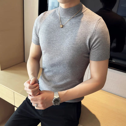 Fitted Turtleneck Sweater