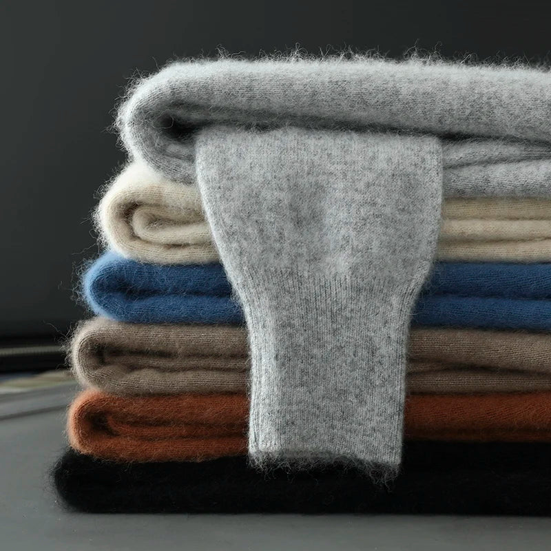 Cashmere Polo Collar Cardigan