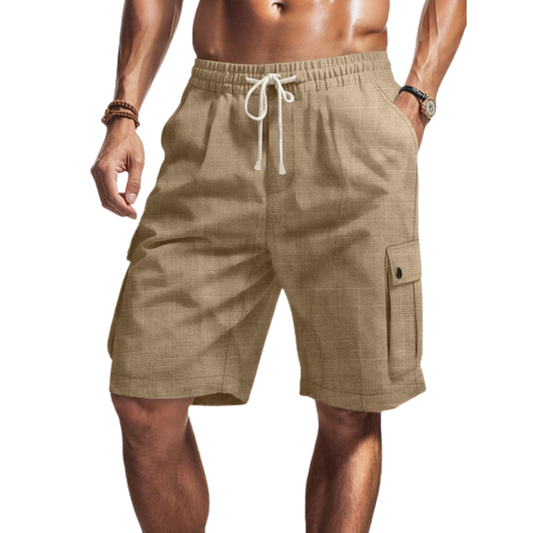 Lucas | Pantalones Cargo Cortos de Algodón Esencial