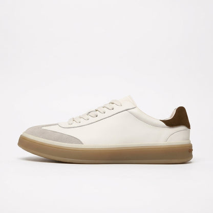 Sneakers casual in camoscio